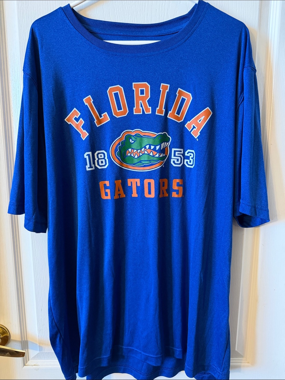Florida Gators Blue Graphic Tee with Gator Logo size 2XL dri-Fit